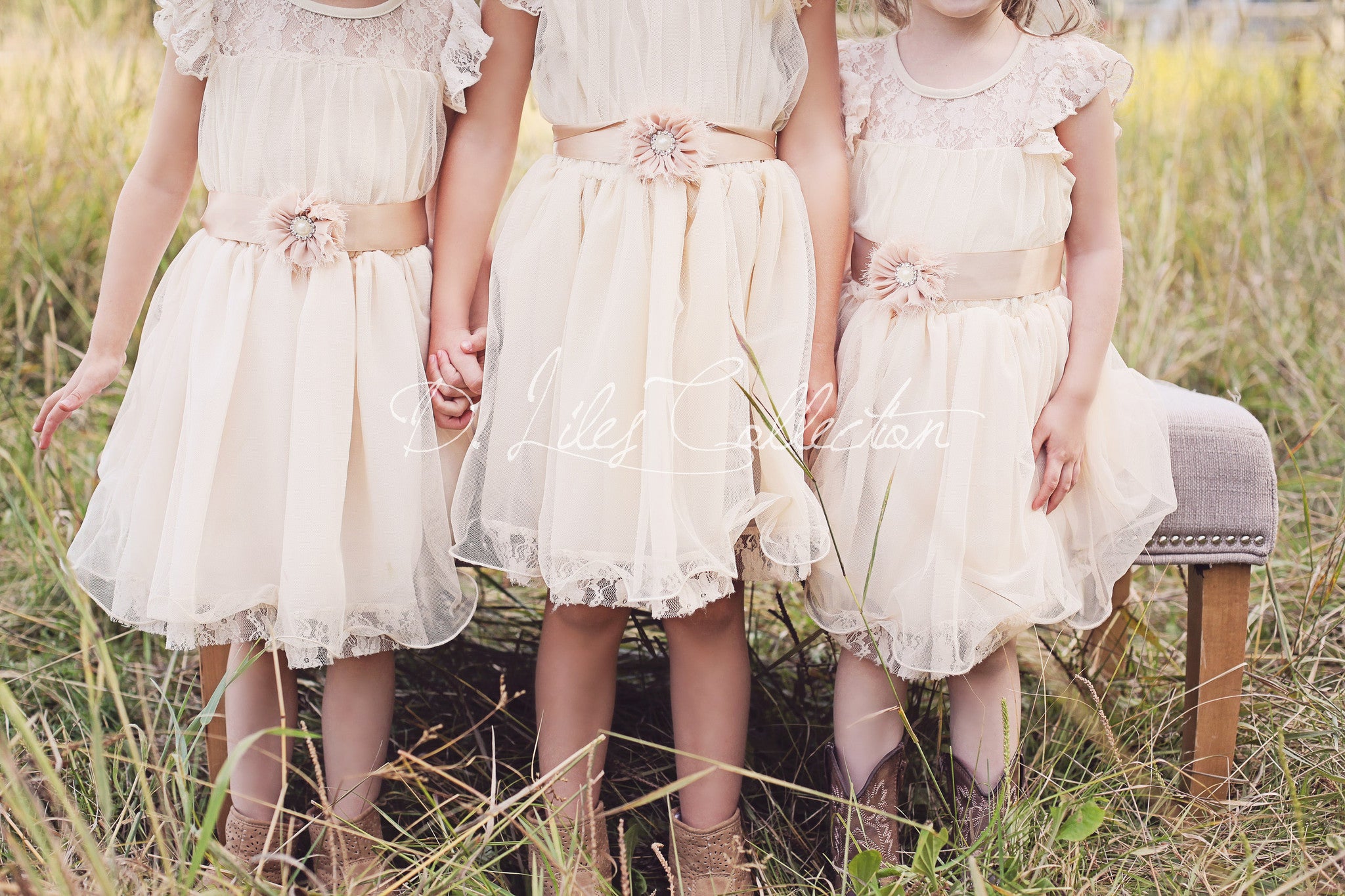 Vintage-inspired, Lace Charlotte Flower Girl Dress – D. Liles Collection,  Ltd.