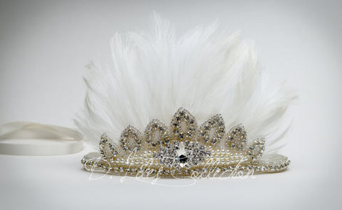 Feather Crown Headband